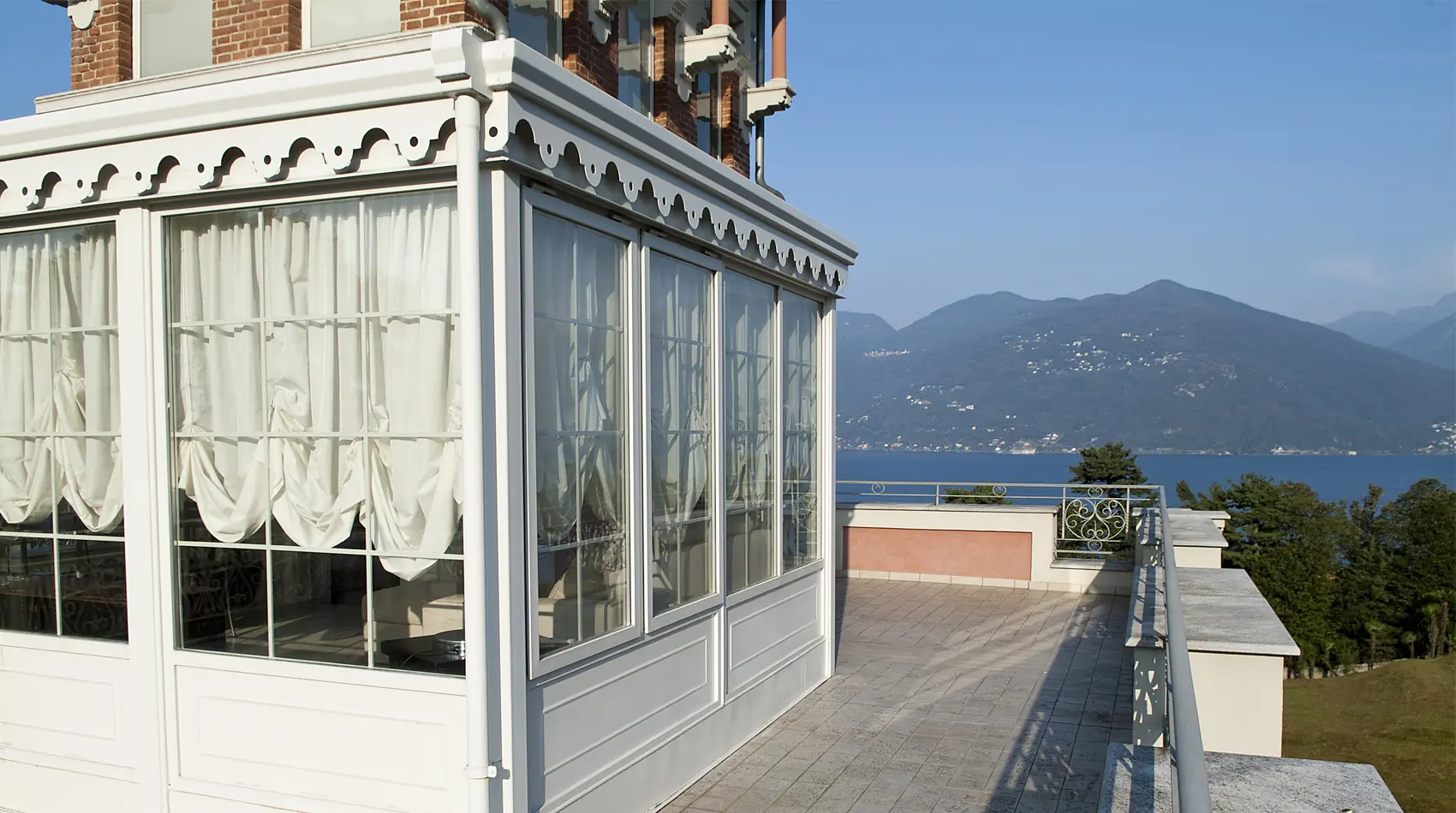 C Balconies and terraces varese