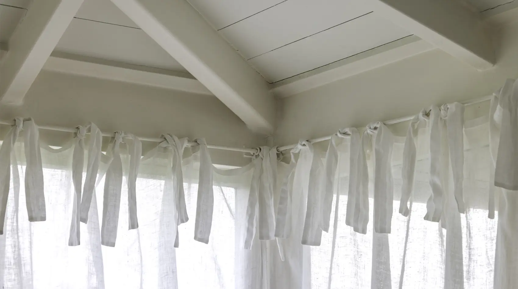 A – Soft curtains to screen